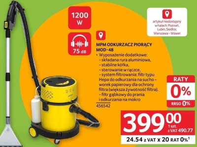 Odkurzacz promocja w Selgros
