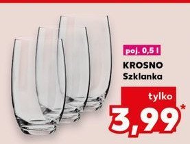 Szklanka 500 ml Krosno s.a. promocja