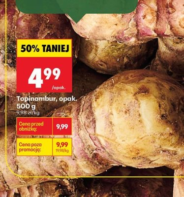 Topinambur promocja w Biedronka