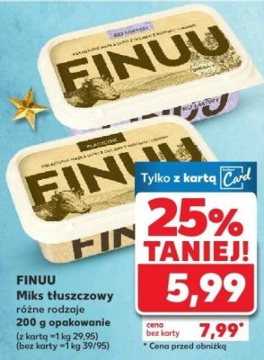 Miks tłuszczowy różne rodzaje promocja w Kaufland
