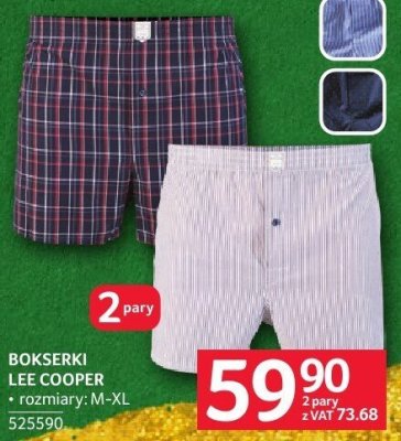 Bokserki Lee Cooper rozmiary: M-XXL promocja w Selgros