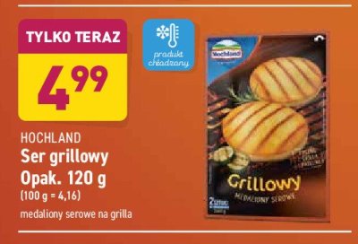Medaliony serowe Hochland grillowy promocja