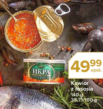 Kawior z łososia promocja w Makro