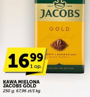 Kawa mielona Jacobs Gold promocja w Euro Sklep
