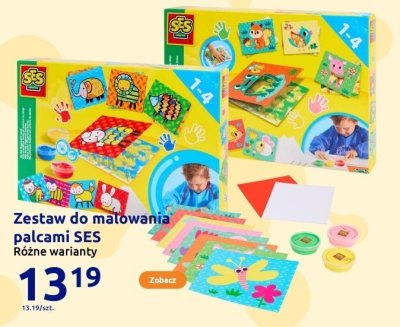Zestaw do malowania palcami SES różne warianty promocja w Action
