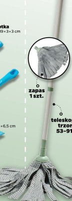 Mop paskowy ø 6 cm, wys. 153 cm promocja w Netto