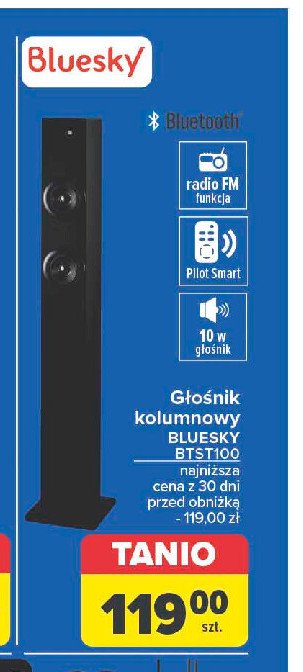 G艂o艣nik btst100 Bluesky promocja