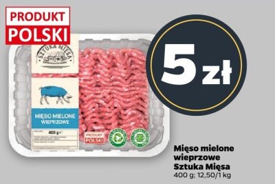 Mięso mielone wieprzowe promocja w Netto