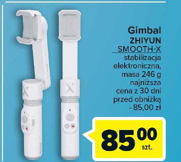 Gimbal smooth-x ZHIYUN promocja