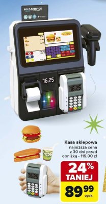 Kasa sklepowa promocja w Carrefour
