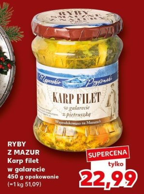 Karp filet w galarecie z pietruszką promocja w Kaufland