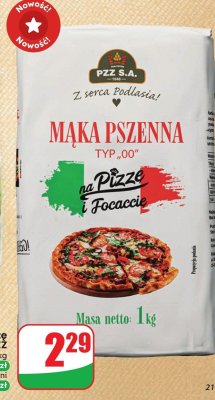 Mąka pszenna na pizzę i focaccie typ 00 promocja w Dino
