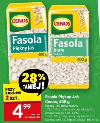 Fasola biała Cenos 400 g promocja w Twój Market