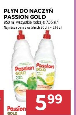 Płyn do naczyń lemon & lime Passion gold promocja