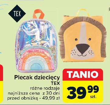 Plecak dziecięcy Tex promocja