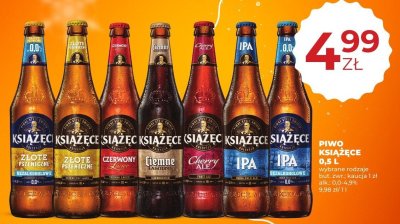 Piwo Książęce 0,5 L promocja w Duży Ben