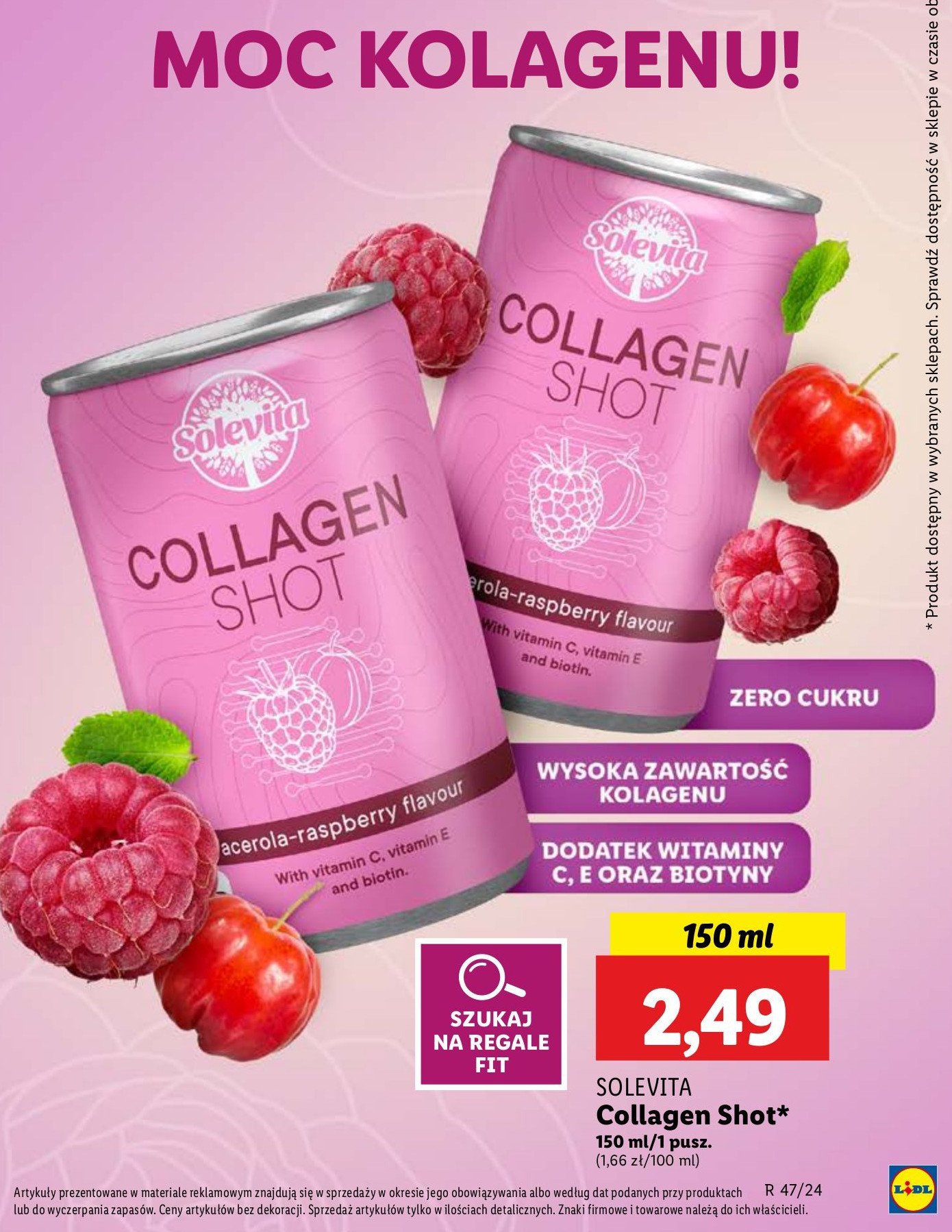 Shot collagen Solevita promocja