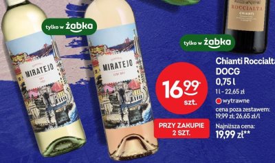 Wino Chianti Roccialta DOCG promocja w Żabka