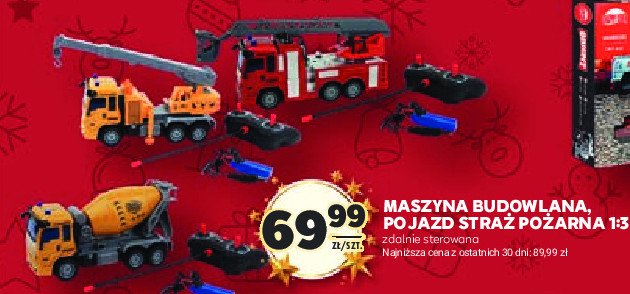 Auto straż pożarna Dromader promocja w Stokrotka