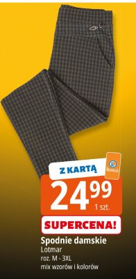 Spodnie damskie Lotmar promocja w Leclerc