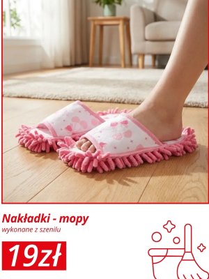 Nakładki - mopy z szenilu promocja w KiK