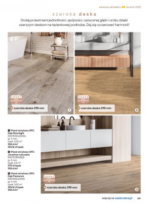Panel winylowy SPC Dąb Flamenco promocja w Castorama
