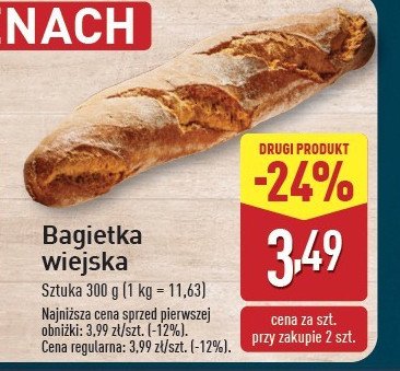 Bagietka wiejska promocja w Aldi