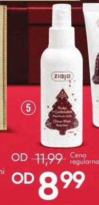 Kosmetyki ZIAJA Gingerbread pianki Ziaja promocja w Super-Pharm