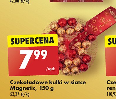 Kulki czekoladowe Magnetic promocja w Biedronka