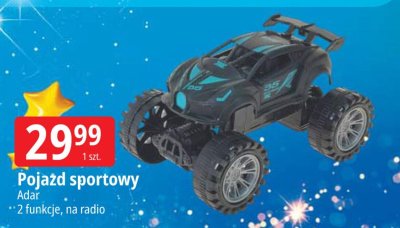 Pojazd sportowy 2 funkcje, na radio promocja w Leclerc