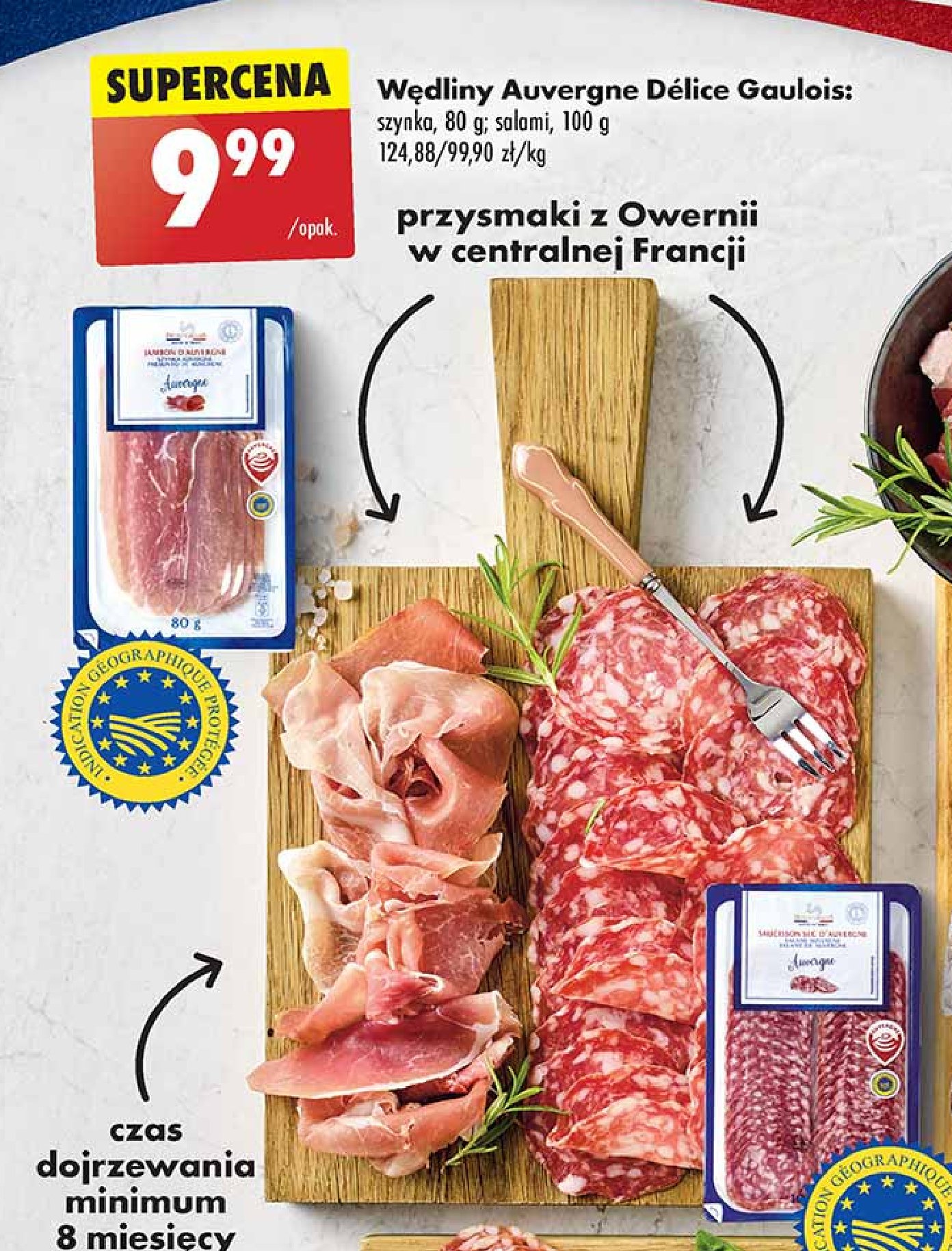 Salami auvergne Delice gaulois promocja