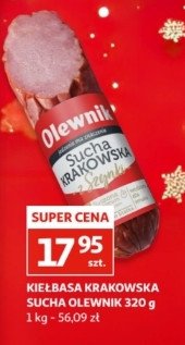 Kiełbasa krakowska sucha Olewnik promocja