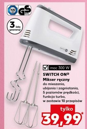 Mikser ręczny 300 w Switch on promocja