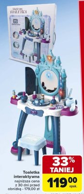 Toaletka interaktywna promocja w Carrefour Market