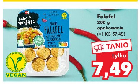 Falafel K-classic takie it veggie promocja