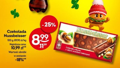 Czekolada promocja w Żabka