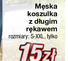 Koszula męska s-xxl promocja