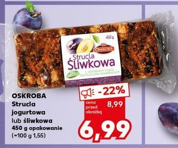 Strucla jogurtowa Oskroba promocja