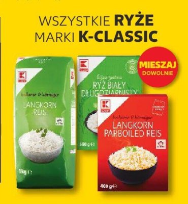 Ryż wszystkie rodzaje promocja w Kaufland