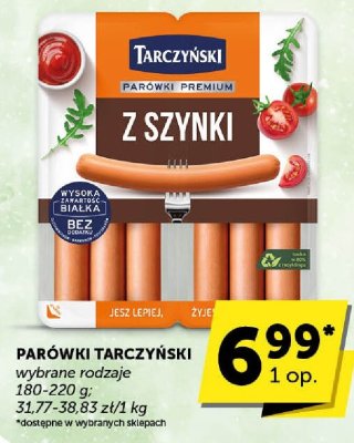 Parówki Tarczyński z szynki promocja w Groszek