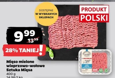 Mięso mielone promocja w Netto