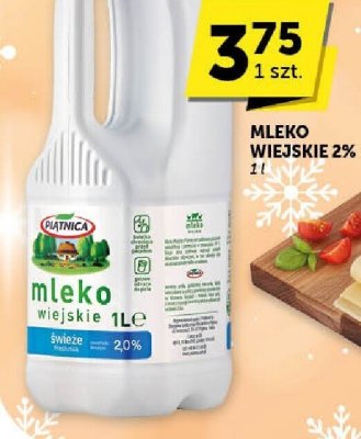 Mleko wiejskie 2% promocja w ABC