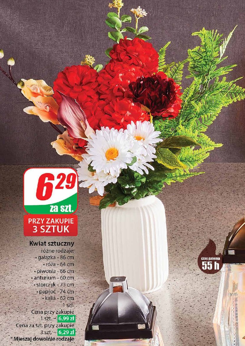 Róża 64 cm promocja