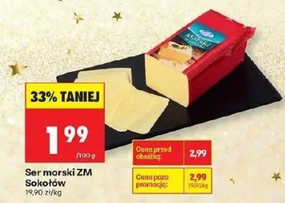 Ser morski  promocja w Biedronka