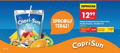 Napój niegazowany Multivitamin 10-pak promocja w Biedronka