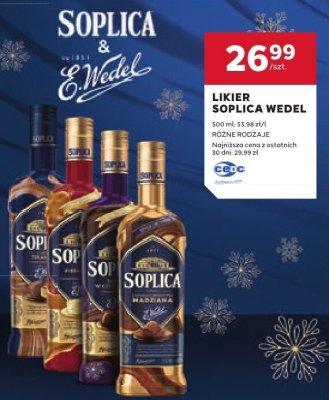 Likier Soplica Wedel promocja w Stokrotka