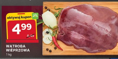 Wątroba wieprzowa promocja w Stokrotka