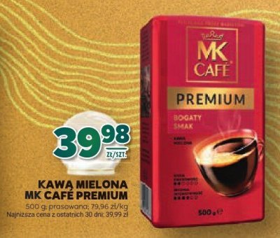 Kawa mielona MK Café Premium promocja w Stokrotka