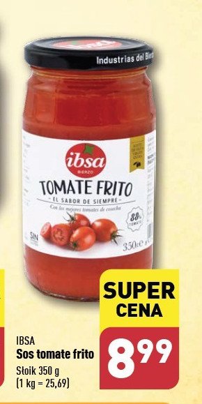 Sos tomate frito Ibsa promocja