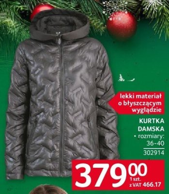 Kurtka damska promocja w Selgros